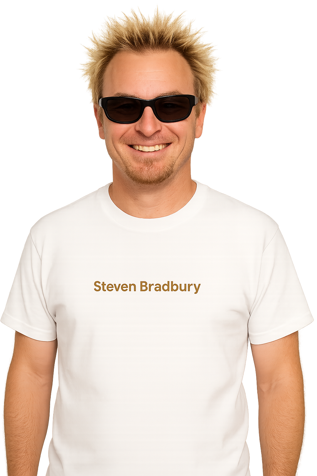 T-shirt girocollo Unisex Ricamata - Steven Bradbury