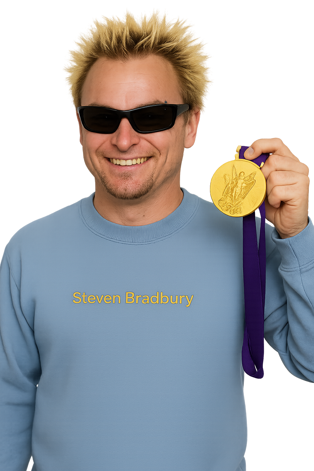 Felpa girocollo Unisex Ricamata | Steven Bradbury