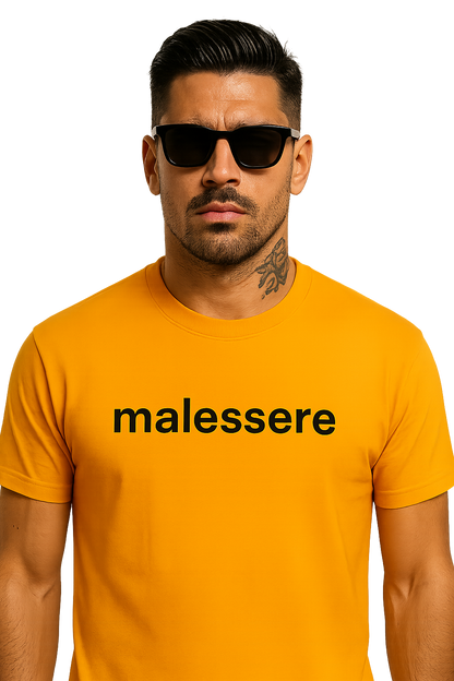 T-shirt girocollo Unisex Ricamata - malessere