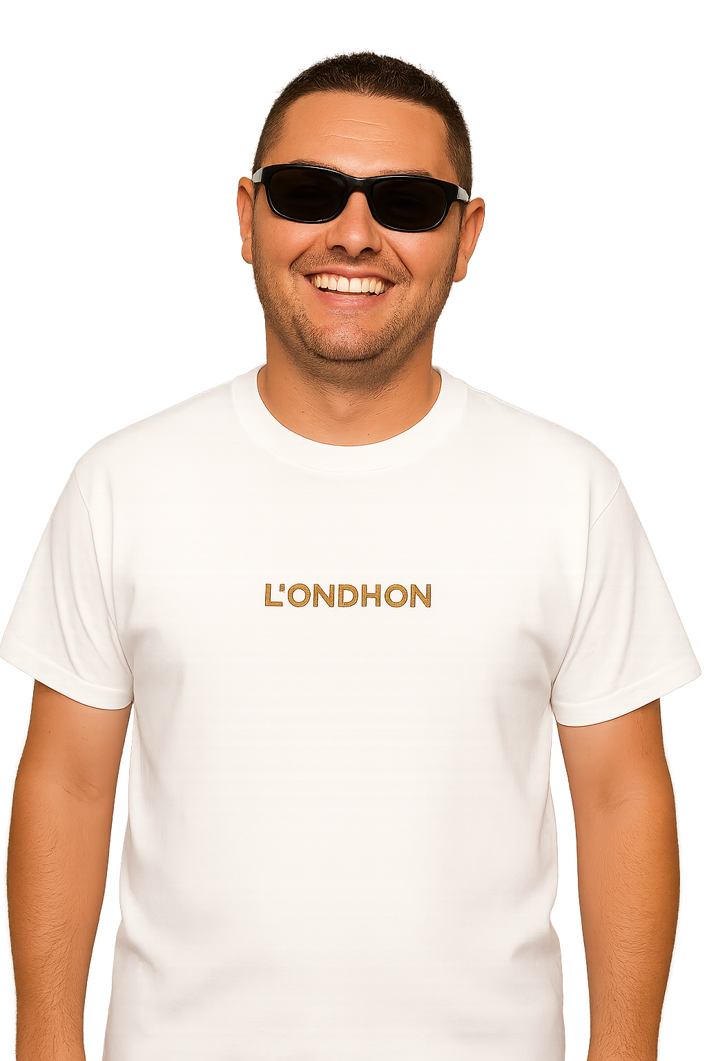 T-shirt girocollo Unisex Ricamata - L'ONDHON