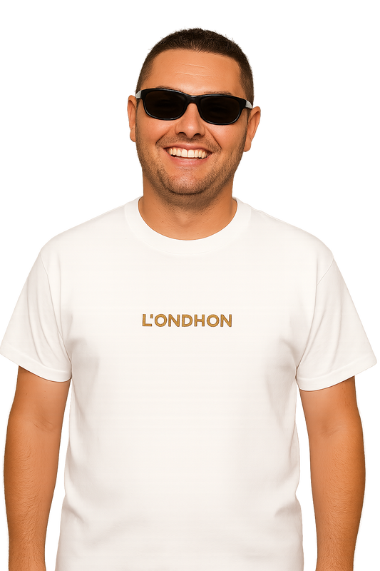 T-shirt girocollo Unisex Ricamata - L'ONDHON