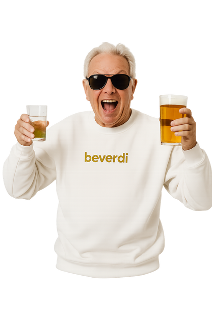 Felpa girocollo unisex Ricamata | beverdì