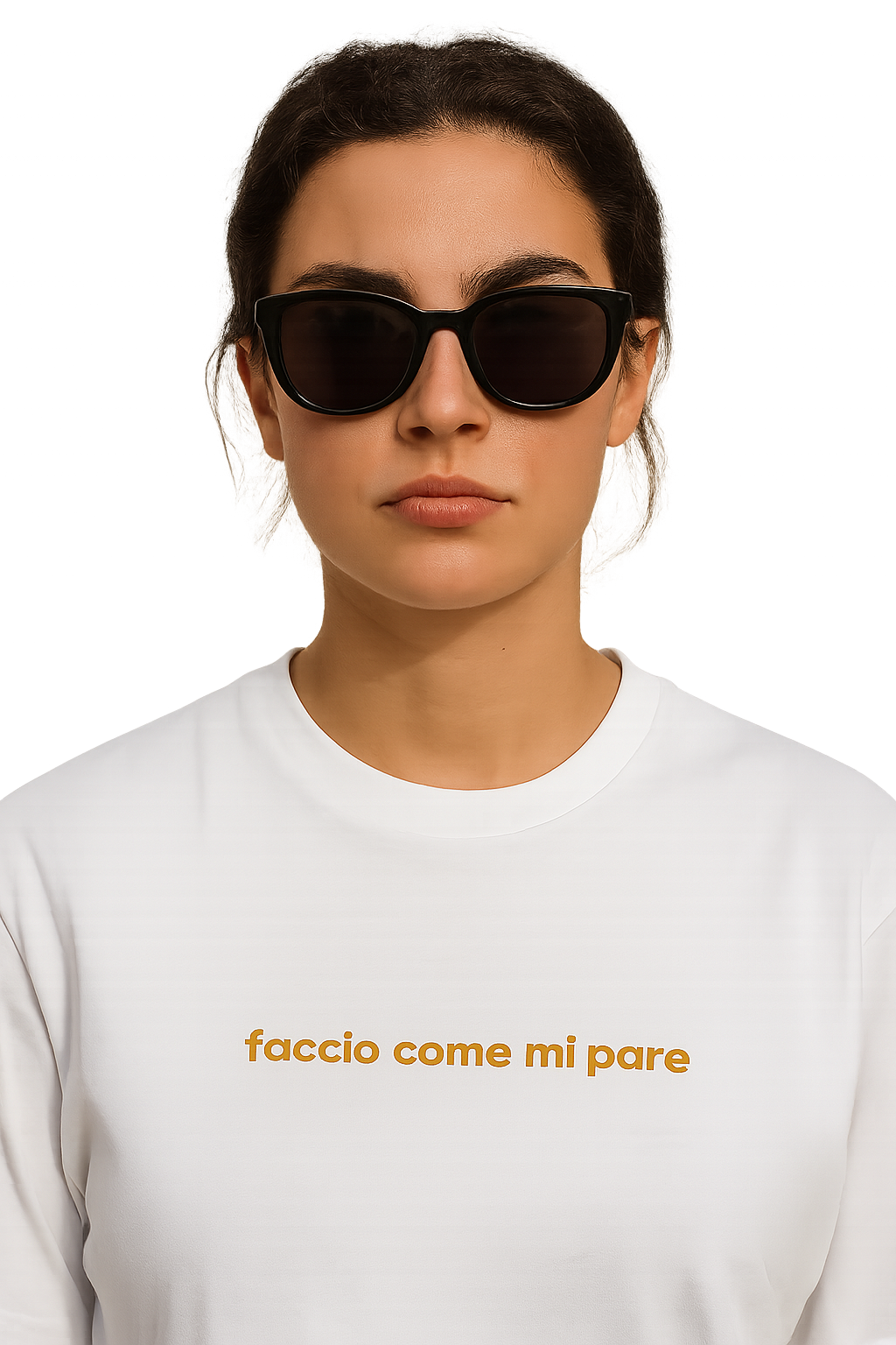 Felpa girocollo unisex Ricamata | faccio come mi pare