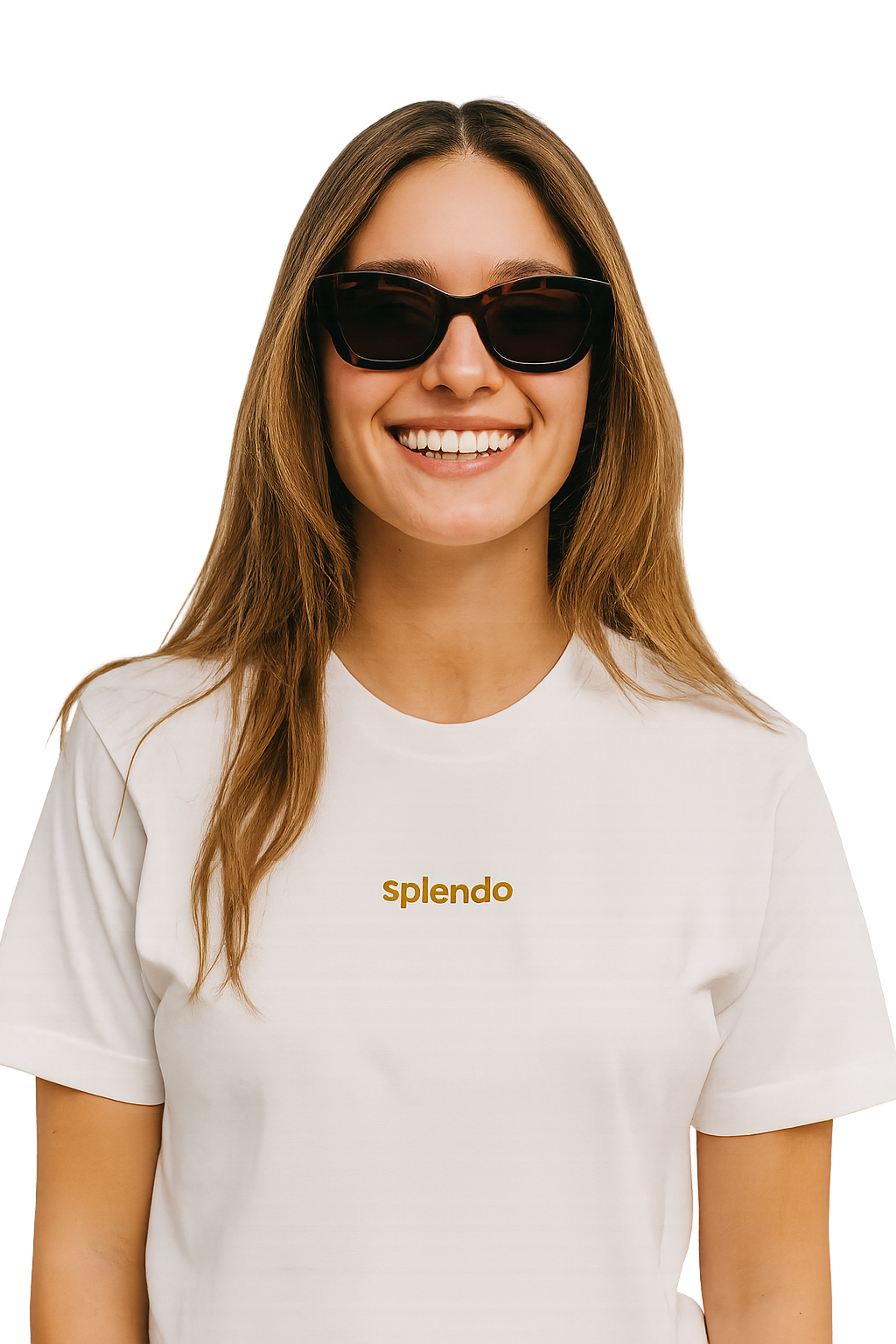 T-shirt girocollo Unisex Ricamata - splendo