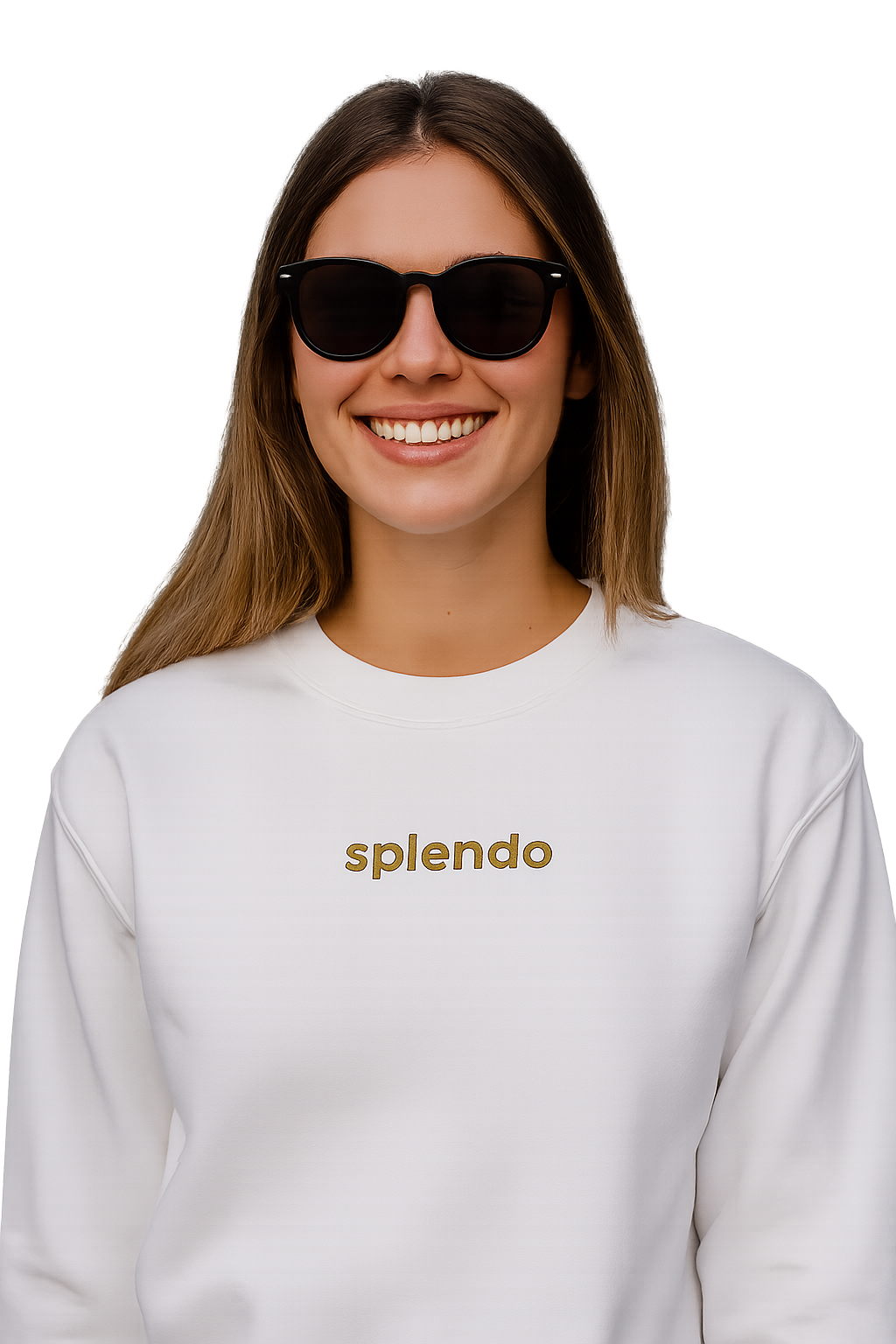 Felpa girocollo unisex Ricamata | splendo