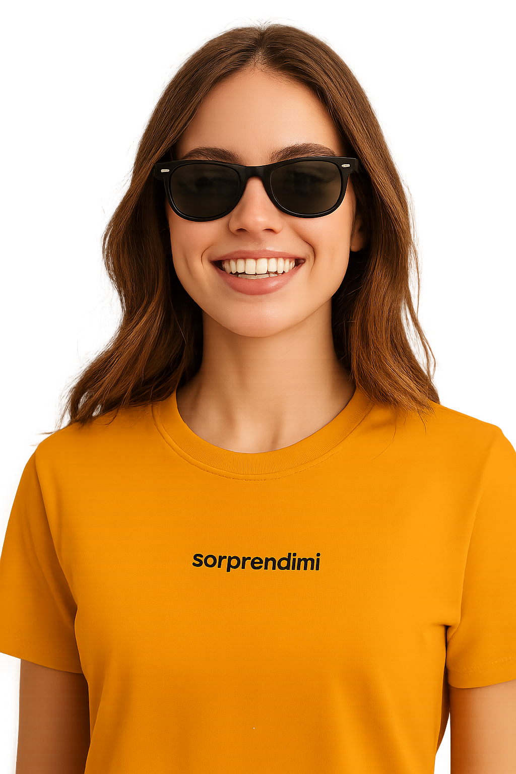 T-shirt girocollo Unisex Ricamata - sorprendimi