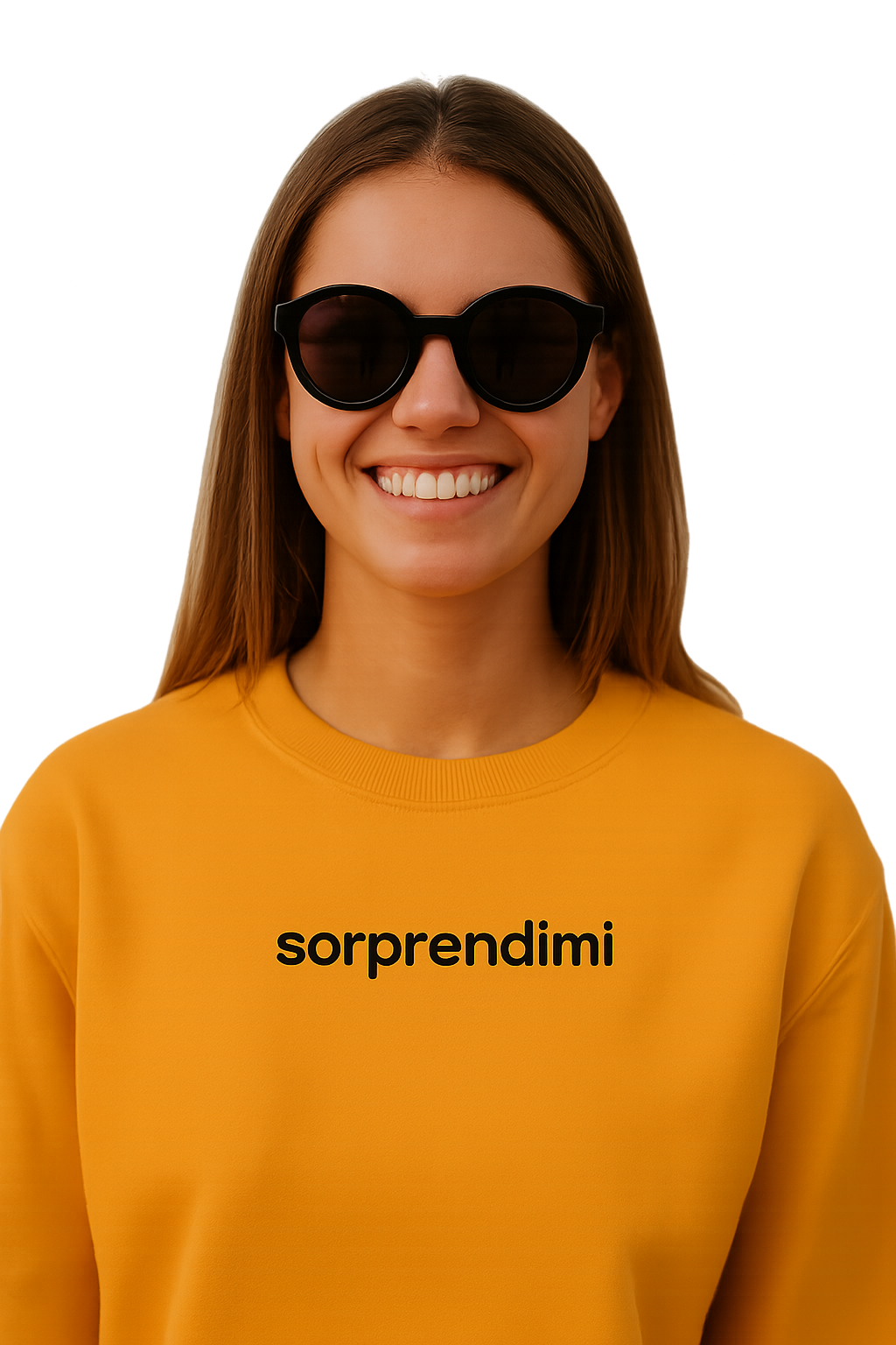 Felpa girocollo unisex Ricamata | soprendimi