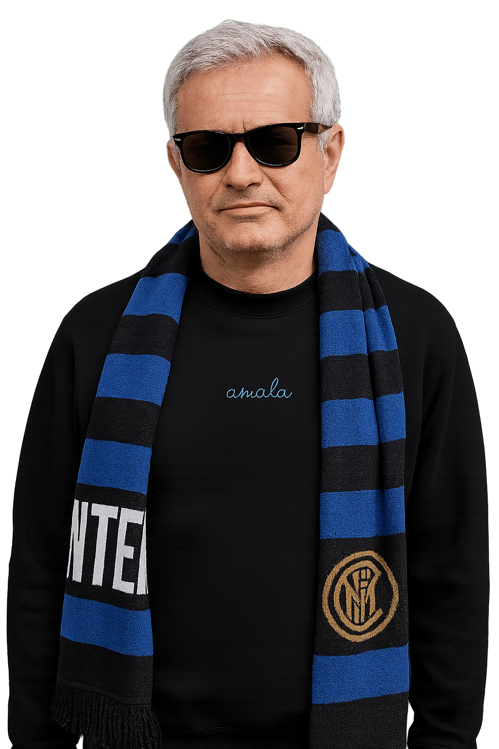 Felpa girocollo Unisex Ricamata | Amala