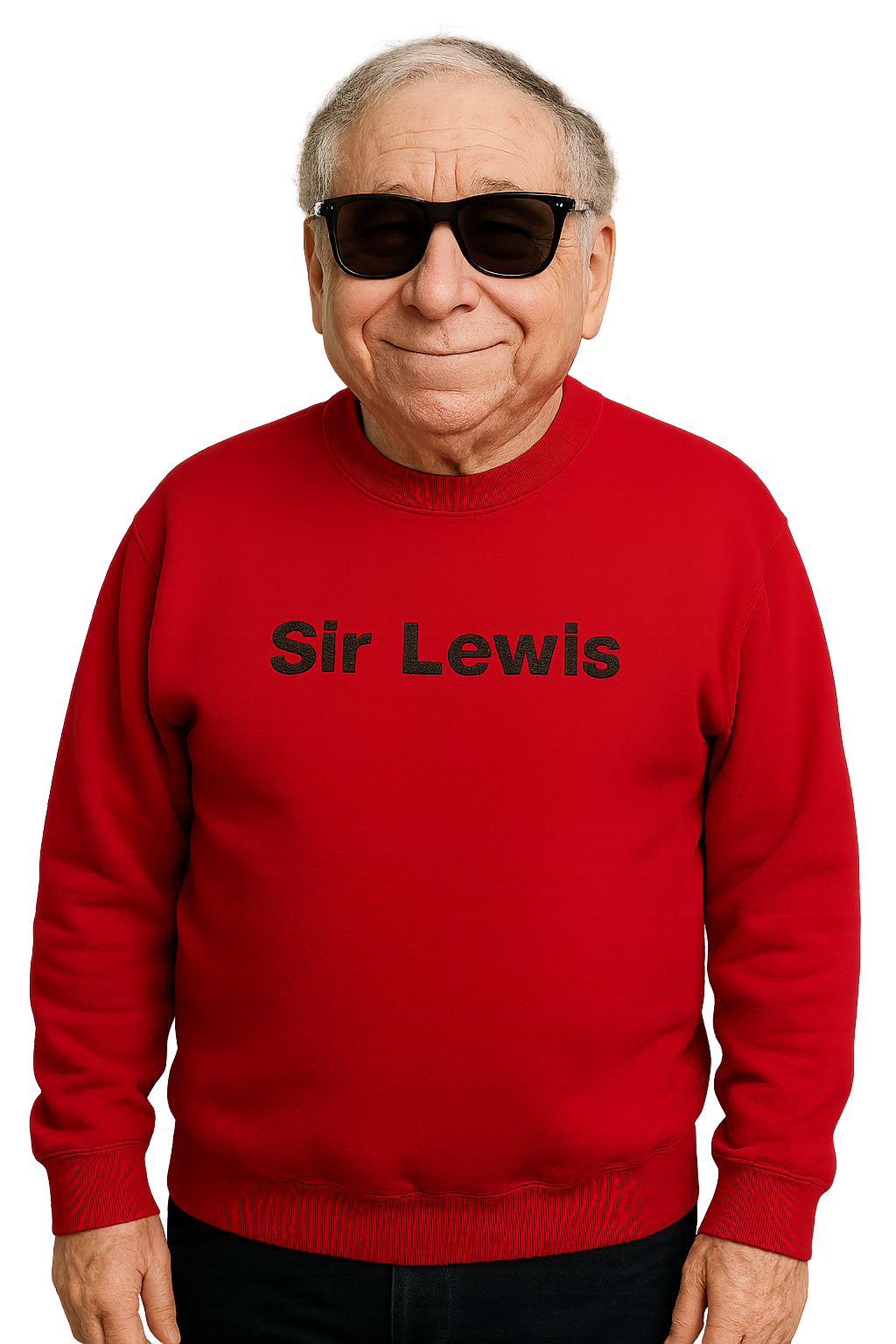 Felpa girocollo Unisex Ricamata | Sir Lewis