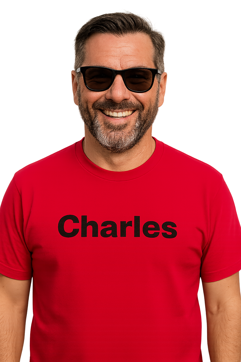 Copia di T-shirt girocollo Unisex Ricamata- Charles