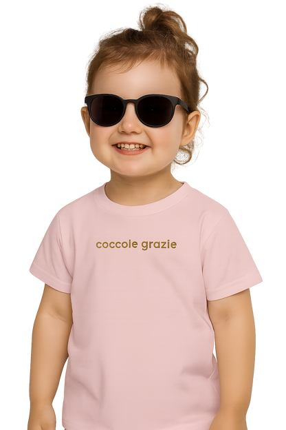 Maglietta classica a girocollo per neonati - Coccole Grazie