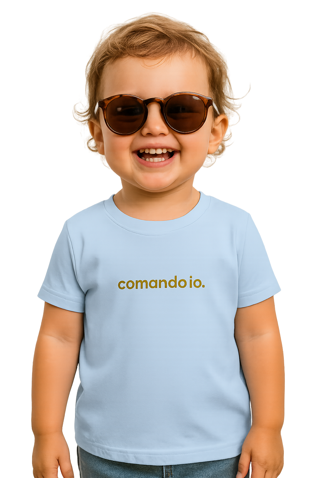 Maglietta classica a girocollo per neonati - Comando io