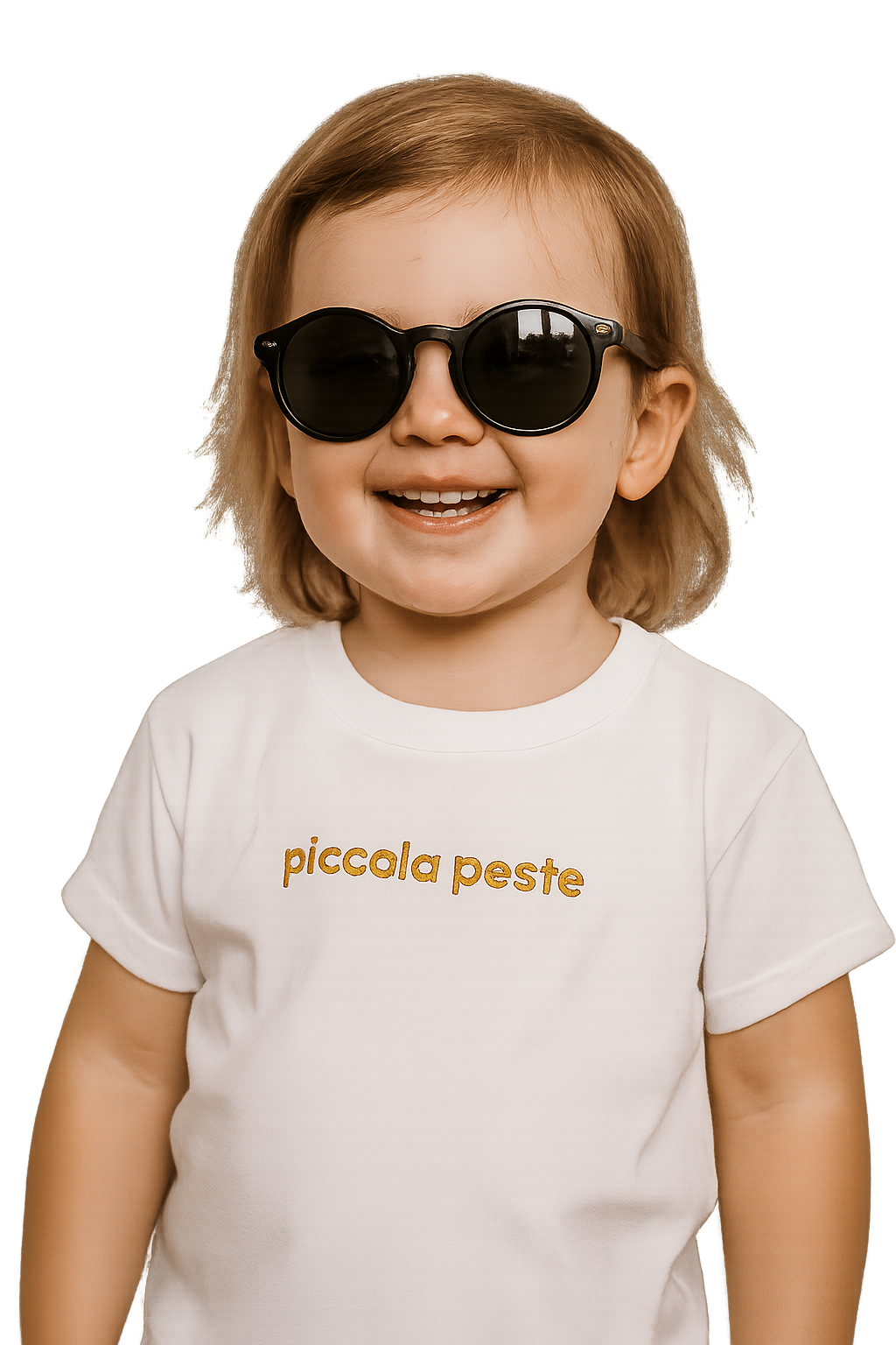 Maglietta classica a girocollo per neonati - Piccola Peste