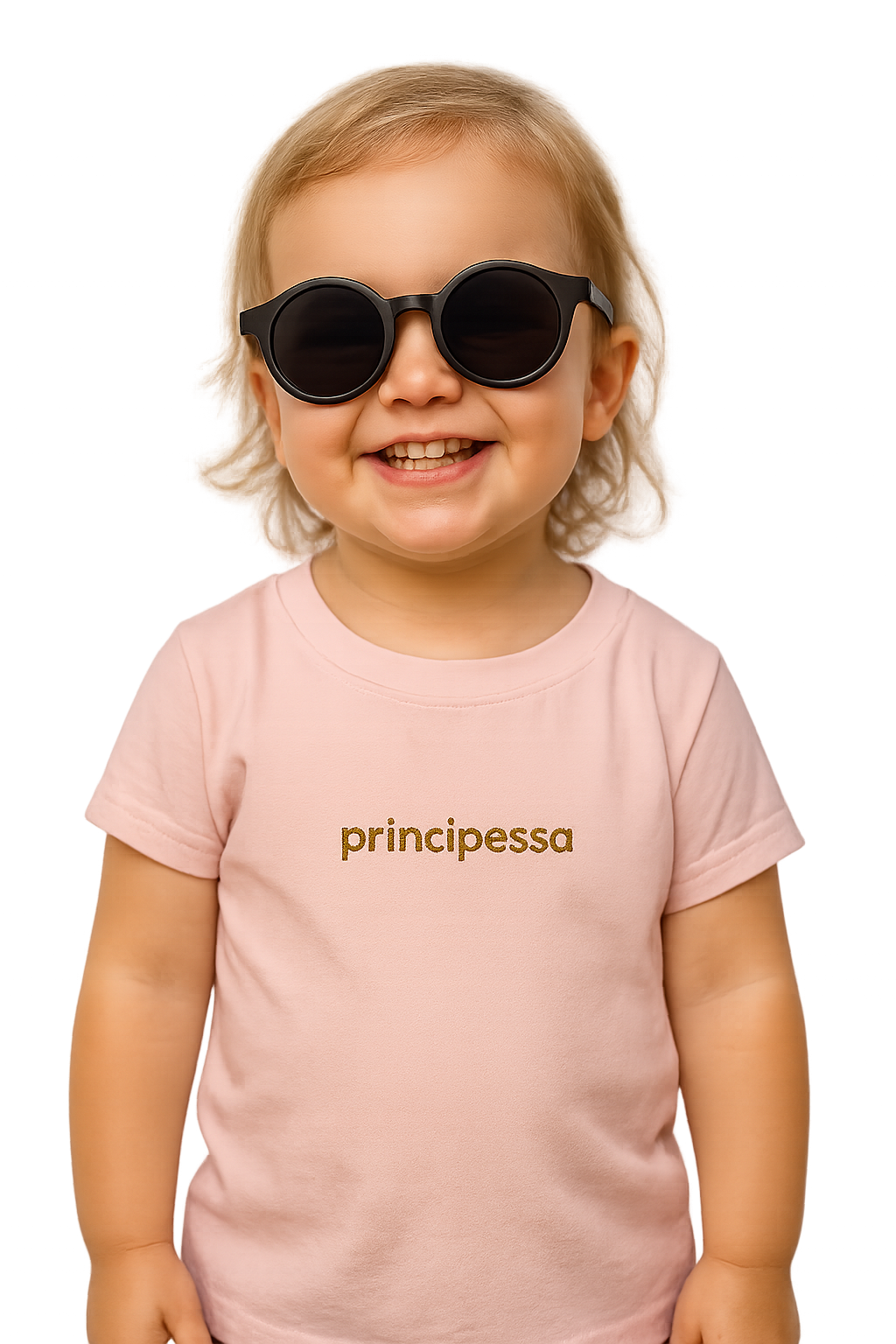 Maglietta classica a girocollo per neonati - Principessa