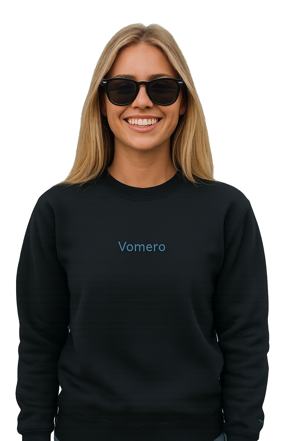 Felpa girocollo Unisex Ricamata | Vomero Napoli