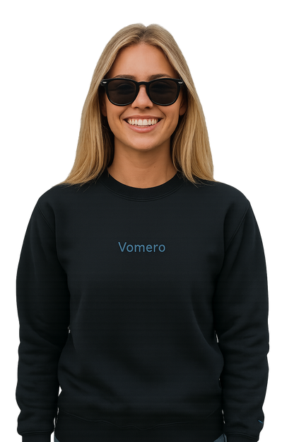 Felpa girocollo Unisex Ricamata | Vomero Napoli