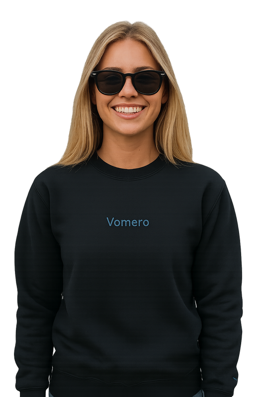 Felpa girocollo Unisex Ricamata | Vomero Napoli