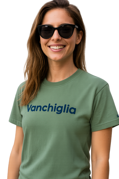 T-shirt girocollo Unisex Ricamata - Vanchiglia Torino