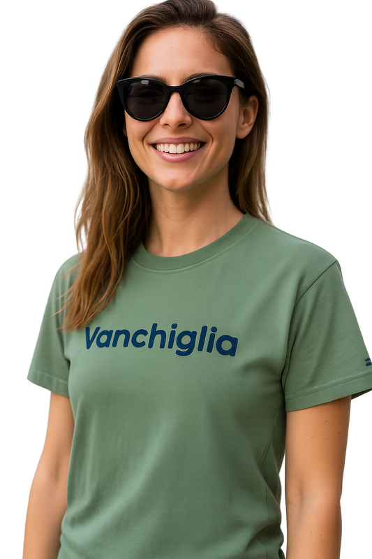 T-shirt girocollo Unisex Ricamata - Vanchiglia Torino