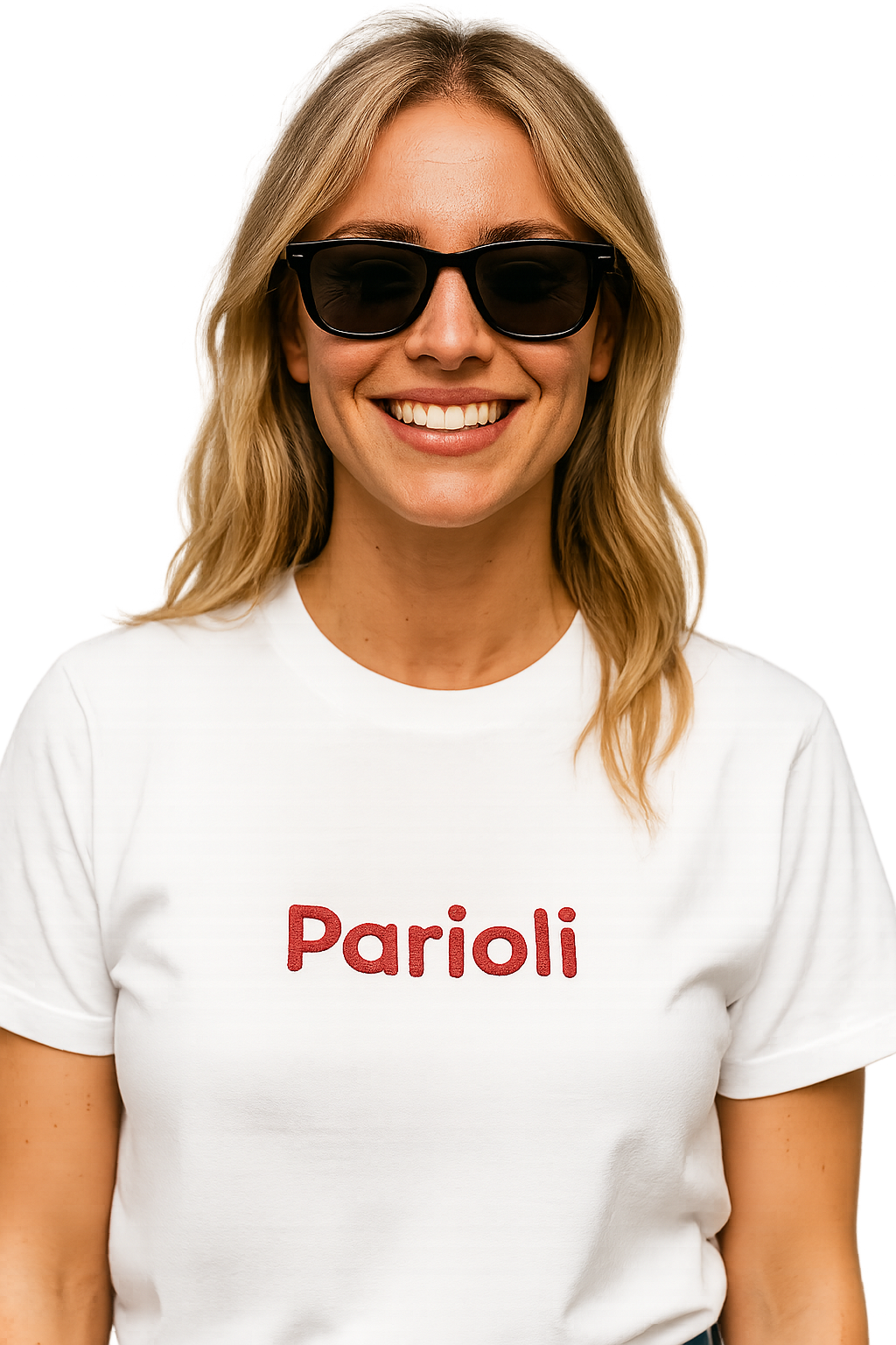 T-shirt girocollo Unisex Ricamata - Parioli Roma