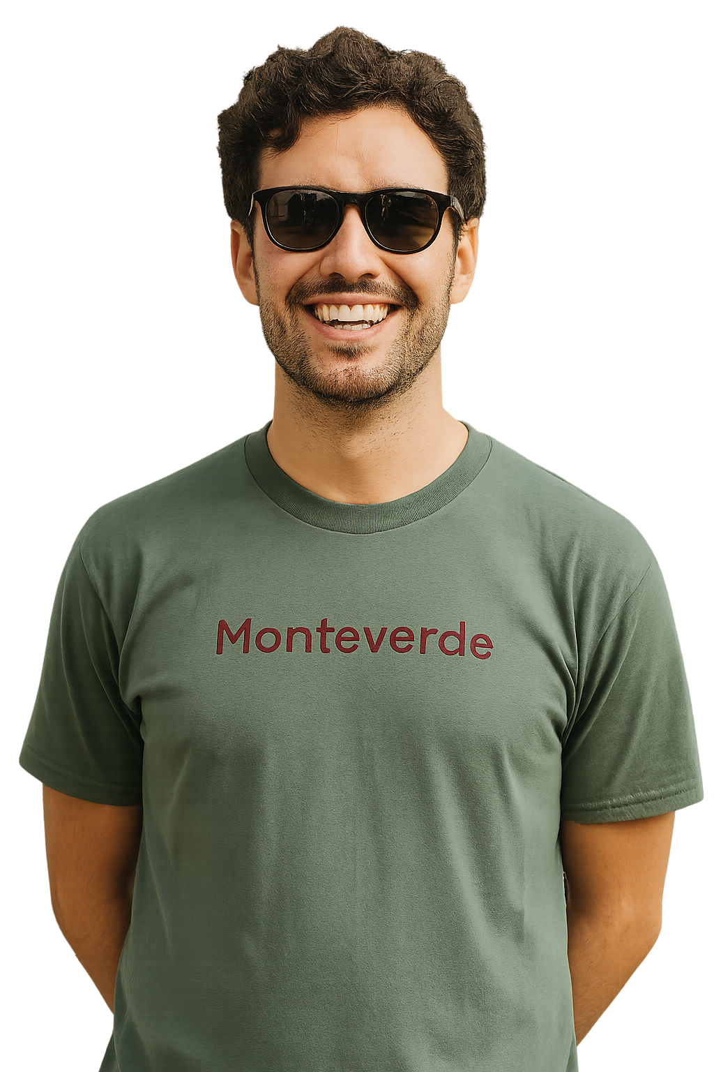 T-shirt girocollo Unisex Ricamata - Monteverde Roma