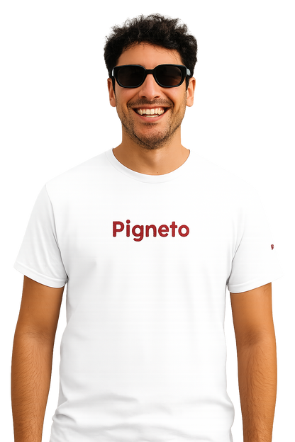 T-shirt girocollo Unisex Ricamata - Pigneto Roma