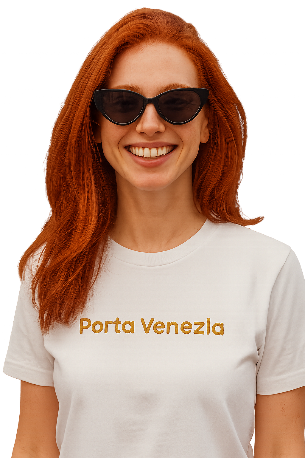 T-shirt girocollo Unisex Ricamata - Porta Venezia Milano