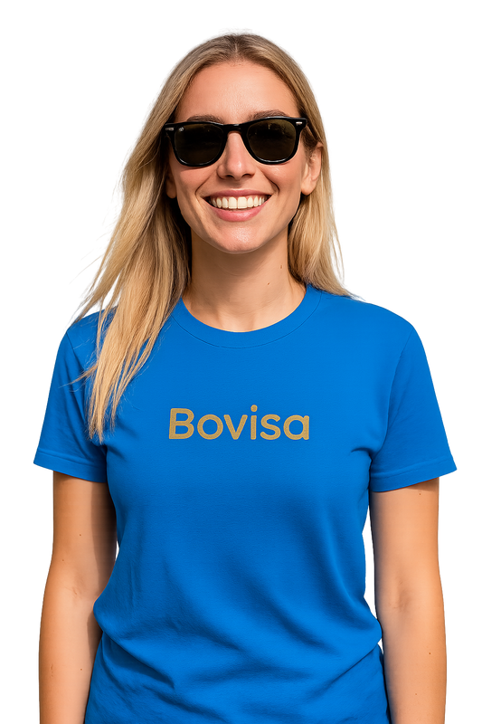 T-shirt girocollo Unisex Ricamata - Bovisa Milano