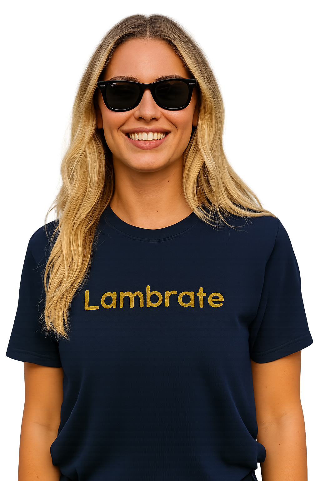 T-shirt girocollo Unisex Ricamata - Lambrate Milano