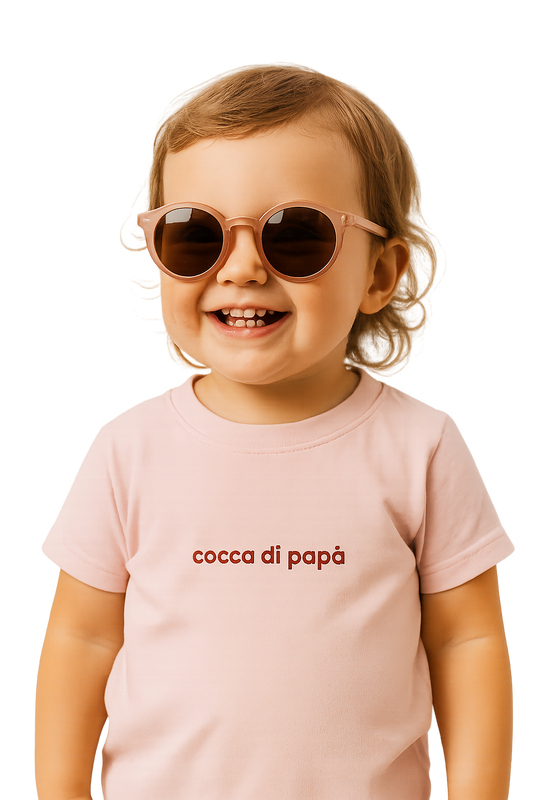 Maglietta classica a girocollo per neonati - cocca di papà