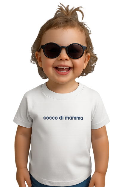 Maglietta classica a girocollo per neonati - cocco di mamma