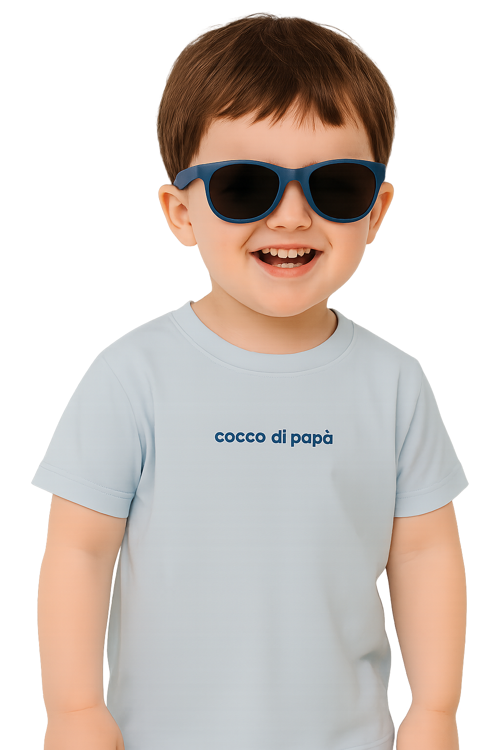 Maglietta classica a girocollo per neonati - cocco di papà