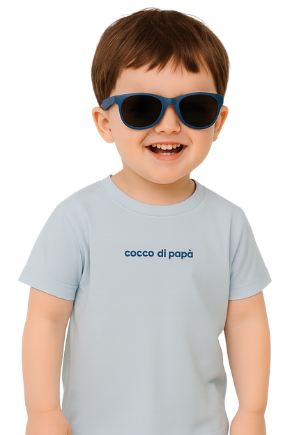 Maglietta classica a girocollo per neonati - cocco di papà