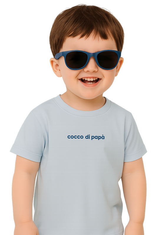 Maglietta classica a girocollo per neonati - cocco di papà