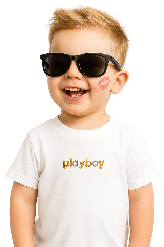 Maglietta classica a girocollo per neonati - Playboy