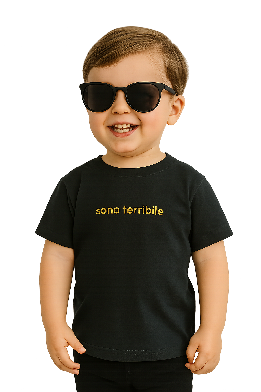 Maglietta classica a girocollo per neonati - sono terribile
