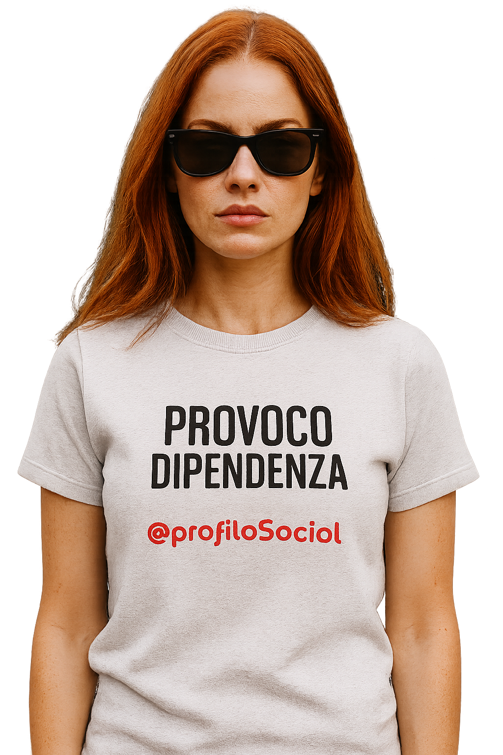 T-shirt girocollo Unisex Personalizzabile| Provoco Dipendenza