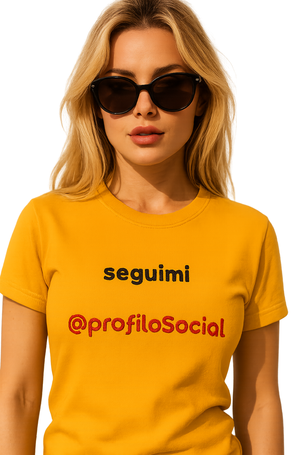 T-shirt girocollo Unisex Personalizzabile | seguimi