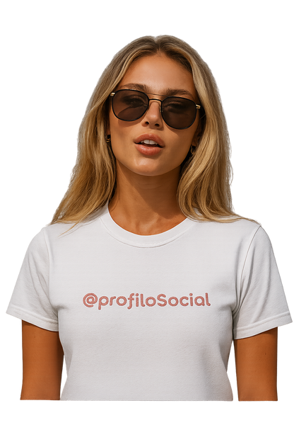 T-shirt girocollo Unisex Personalizzabile | ProfiloSocial