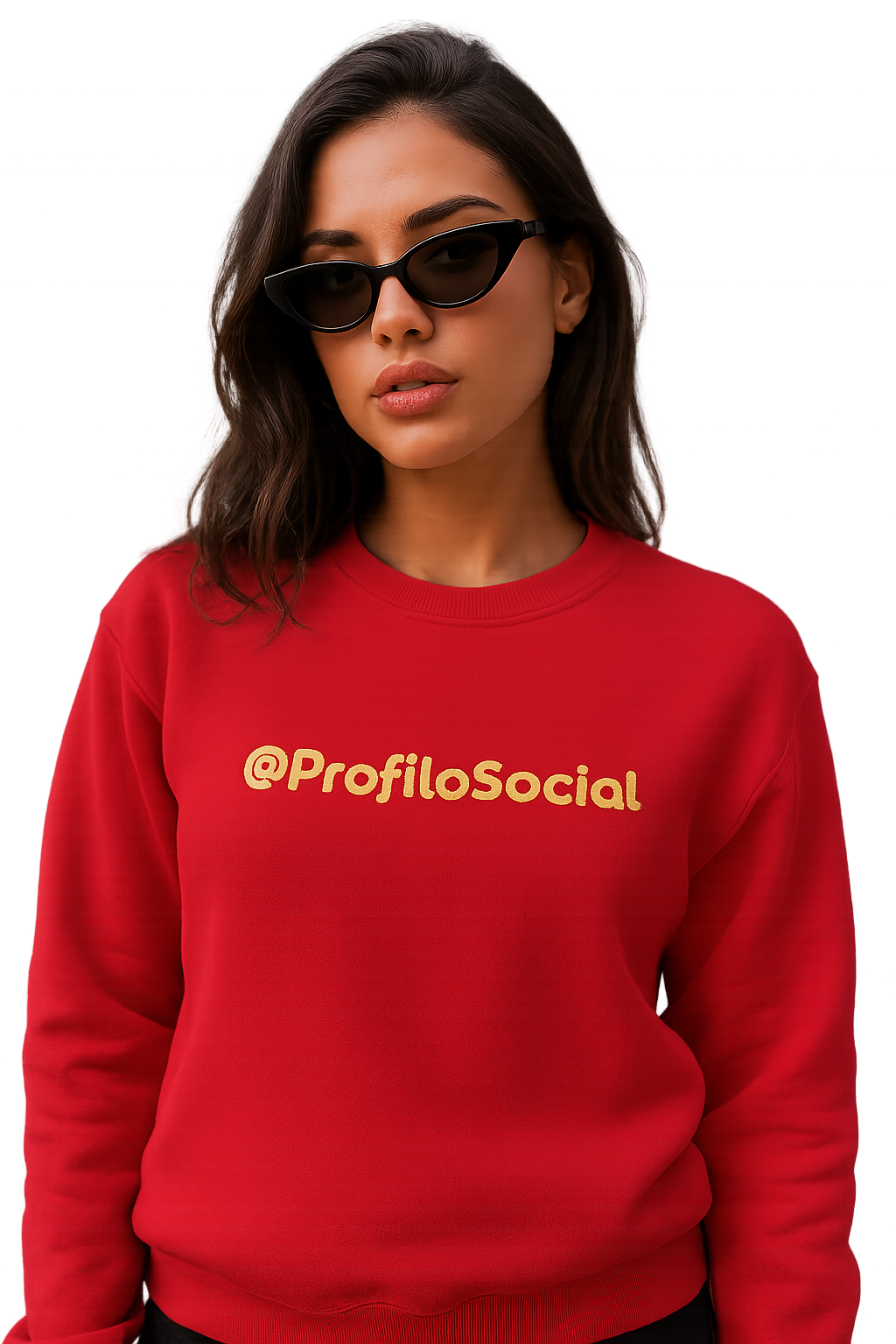 Felpa girocollo unisex personalizzabile| ProfiloSocial