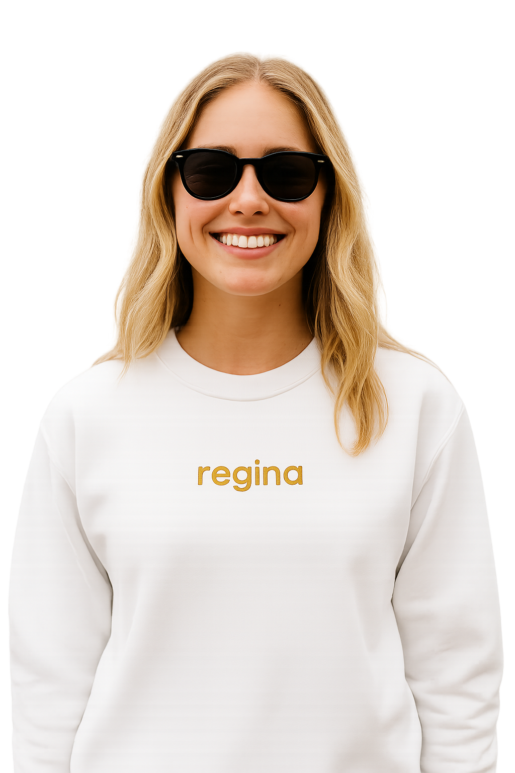 Felpa girocollo unisex classica | regina