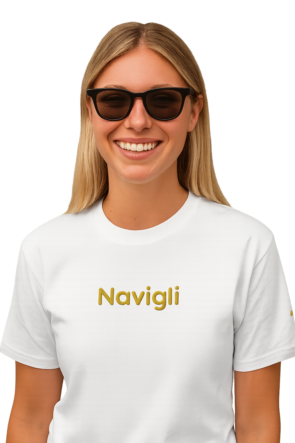 T-shirt girocollo - Navigli Milano