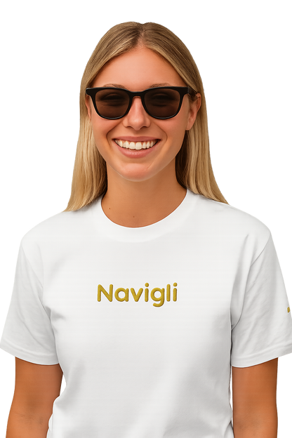 T-shirt girocollo - Navigli Milano
