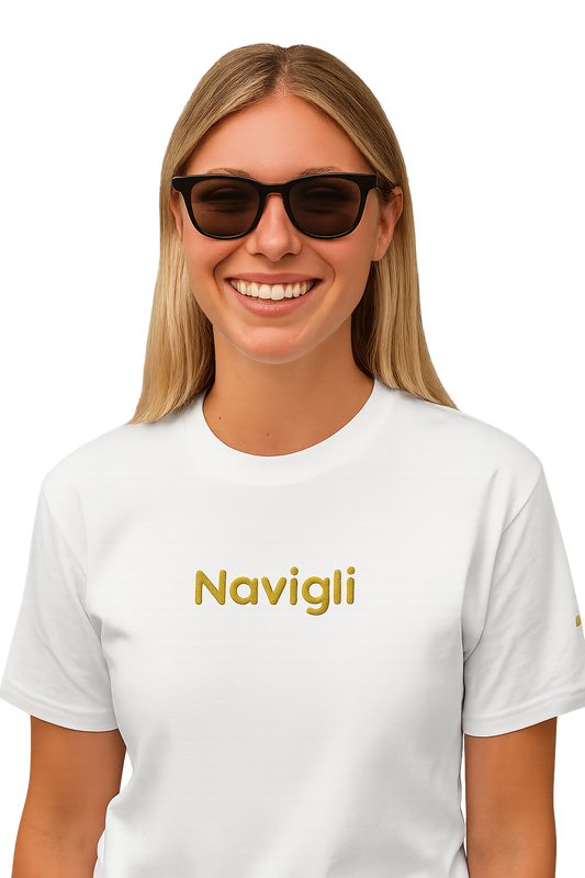 T-shirt girocollo - Navigli Milano