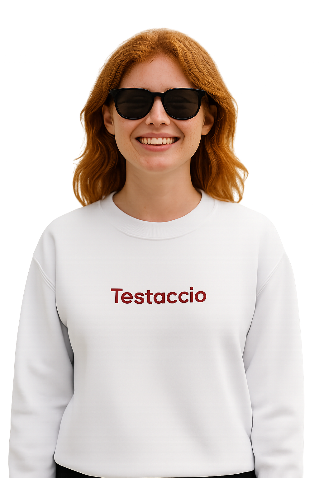 Felpa girocollo unisex classica | Testaccio Roma