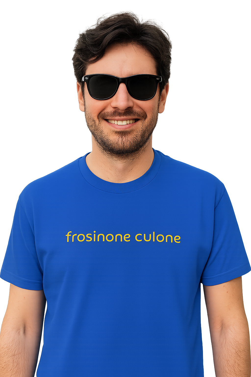 T-shirt girocollo Unisex Ricamata - Frosinone Culone