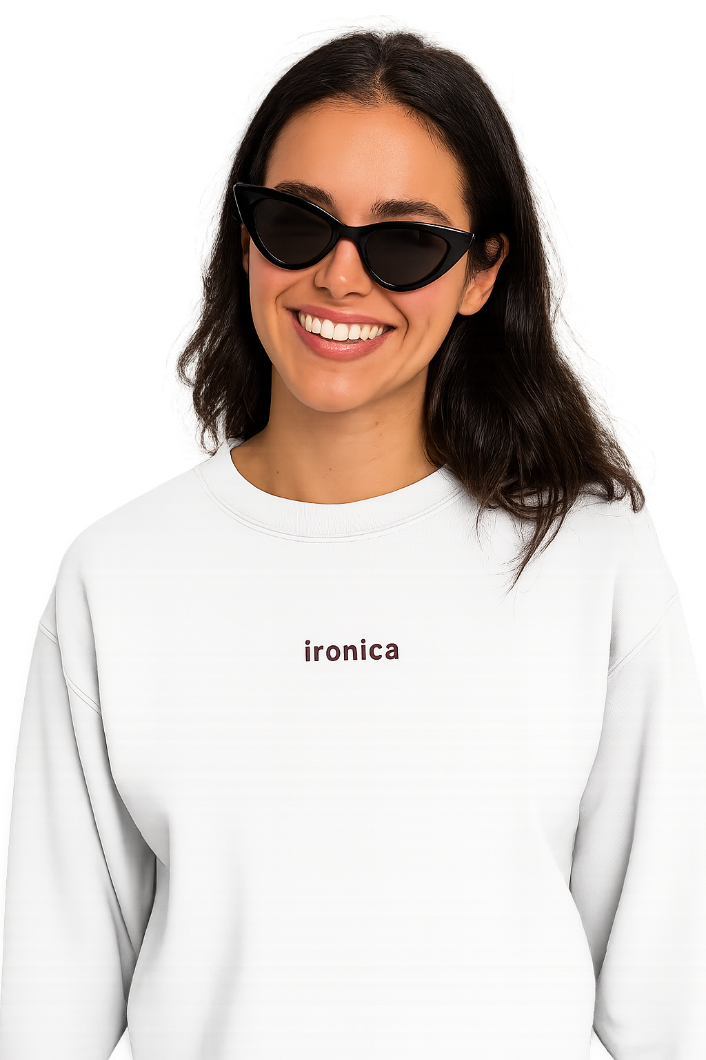 Felpa girocollo unisex felpa | ironica