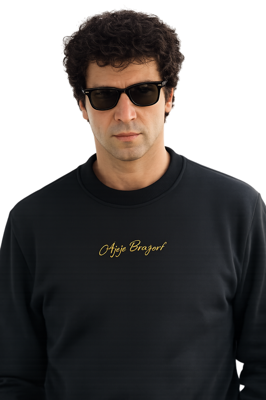 Felpa girocollo ricamata | Ajeje Brazorf