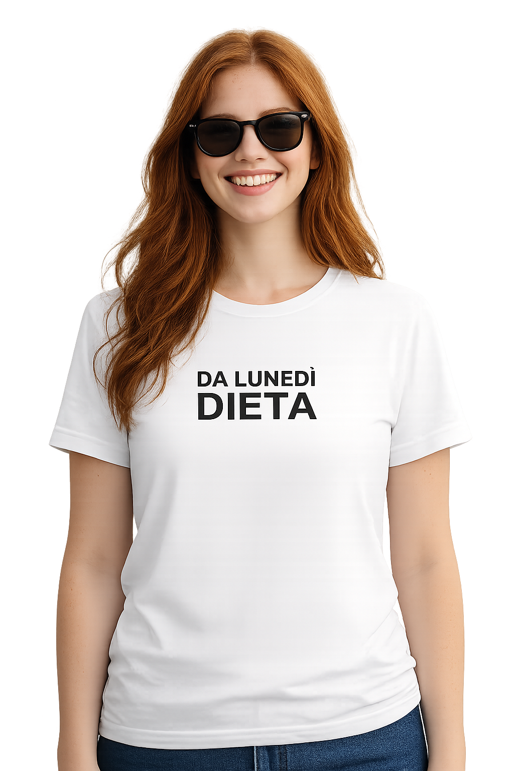 T-shirt Girocollo Classica Unisex | da lunedi dieta