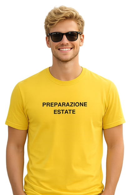 T-shirt Girocollo Classica Unisex | preparazione Estate